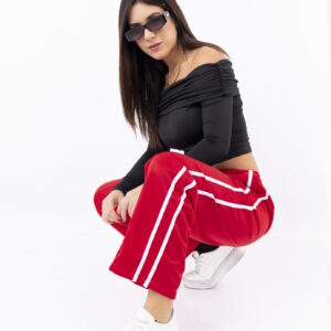 Track Pant Red